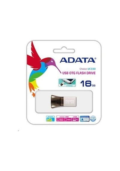 Adata UC330 AUC330-16G-RBK OTG 16 GB Usb 2.0 Flash Bellek