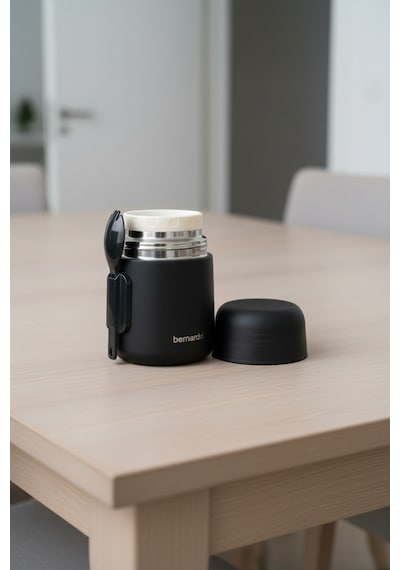 Bernardo Duo Yemek Termosu 500 Ml Siyah Siyah