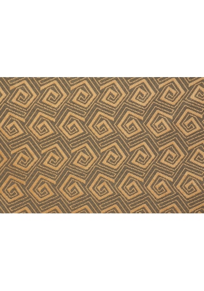 Geometrik Gold Dikilmiş Pileli Fon Perde 300x260 Cm