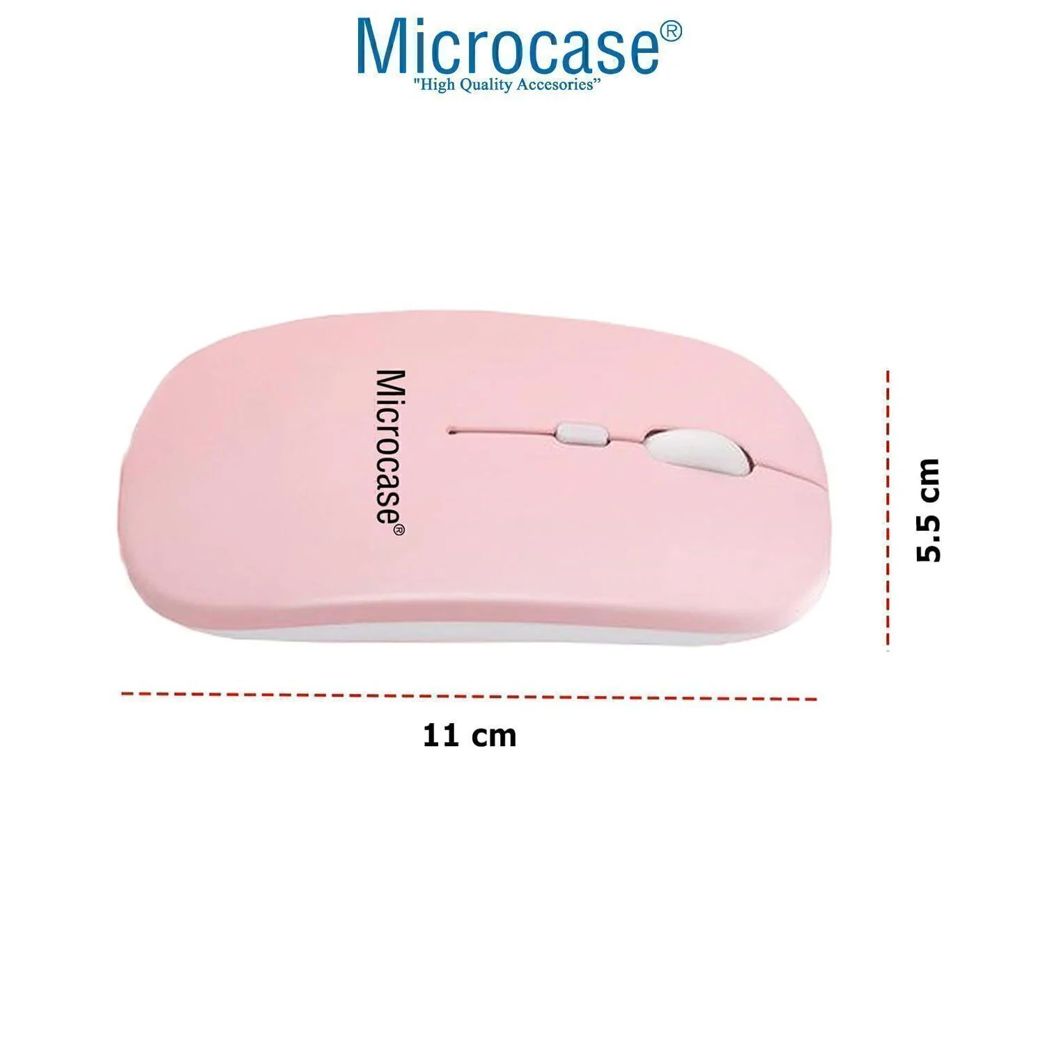 Microcase Samsung Active 4 Pro / Active 5 Pro 10.1'' İle Uyumlu Tablet Çanta+türkçe Bluetooth Klavye +mouse+ Standı - Pembe Al4382 Diğer