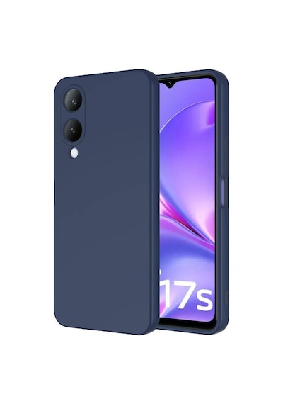 Goocamp Vivo Y17s Uyumlu Mara Lansman Kılıf-lacivert Lacivert