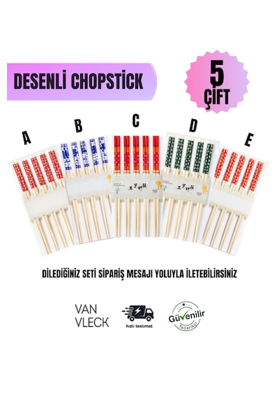 Chopstick Çin Çubuğu Çok Amaçlı Yemek Çubuğu Sushi, Noodle, Uzak Doğu Mutfağı Çok Renkli
