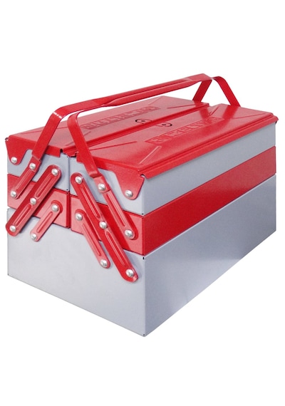 İzeltaş  8420  Takım  Çantası  5  Gözlü  Metal  Boş  195X300X210Mm