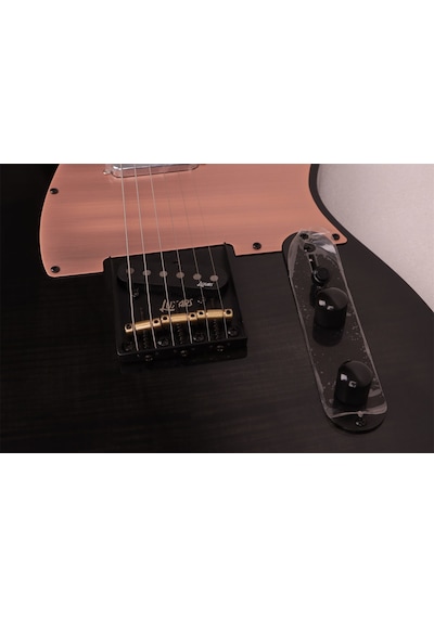 Luxars S-g27 Max Tbk Telecaster Elektro Gitar Transparent Black