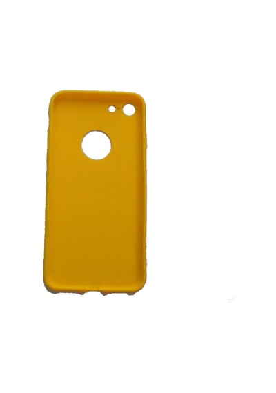 Jopus Apple Uyumlu iPhone 7 İle Soft Oil Silikon Kılıf Sarı Js-108 Sarı