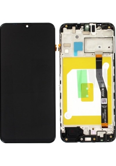 Samsung Uyumlu Galaxy M20 (Sm-M205) Lcd Ekran+Dokunmatik Full Çıtalı