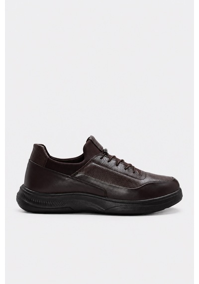 Fast Step Hakiki Deri Kahve Erkek Casual Ayakkabı 166ma1006