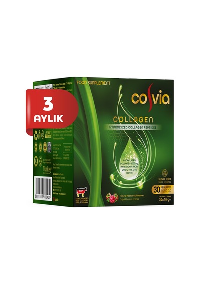 Cosvia Collagen Hidrolize Peptid 3 Pk. 90 Saşe 3 Aylık