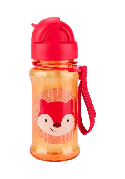 Skip Hop Zoo Pipetli Tritan Suluk Tilki 355ml Çok Renkli