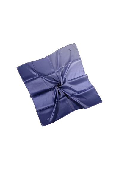 Mim Eşarp Mısırlı Eşarpları Degrade Kristal Sport Bulut Desenli Polyester Eşarp Koyu İndigo