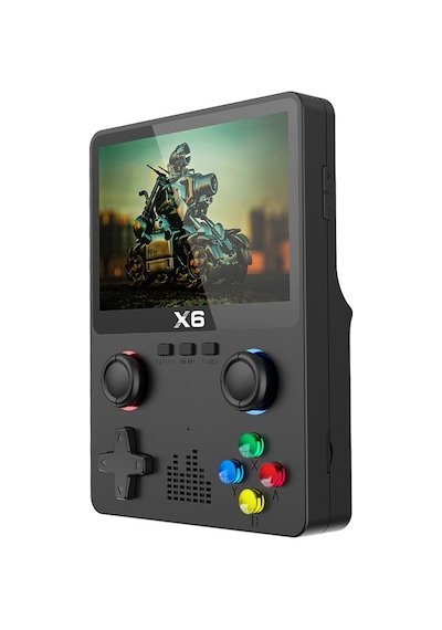 Vkemall Oyun Konsolu 2023 Yeni X6 Oyun Konsolu Hd Psp El Oyun Konsolu Çift Joystick Gba Arcade Simüla