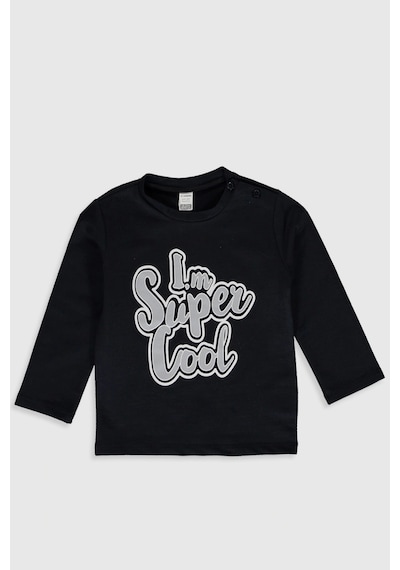 LC Waikiki Lcw Eco Lacivert Sweatshirt Yeni Siyah Cvl