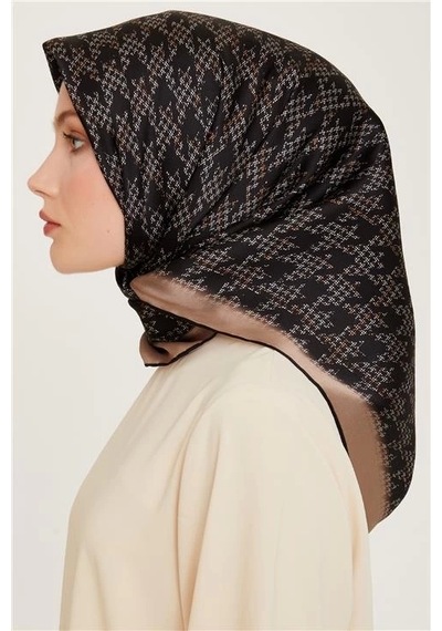 Armine Sura Saf İpek Eşarp 9239d 81 Çok Renkli