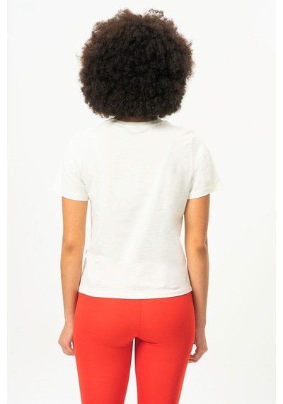 Benetton Bnt-w20393-23y Kadın T-shirt Bnt-w20393-r0152 Bej