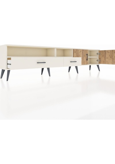 Arges Tv Ünitesi 3 Raflı 2 Çekmeceli 2 Kapaklı 220x30x51 Aytaşı-çam/aytaşı Atlas Çam/aytası - Aytası Arges Tv Ünitesi 3 Raflı 2 Çekmeceli 2 Kapaklı 220x30x51 Aytaşı-çam/aytaşı Atlas Çam/aytası - Aytası