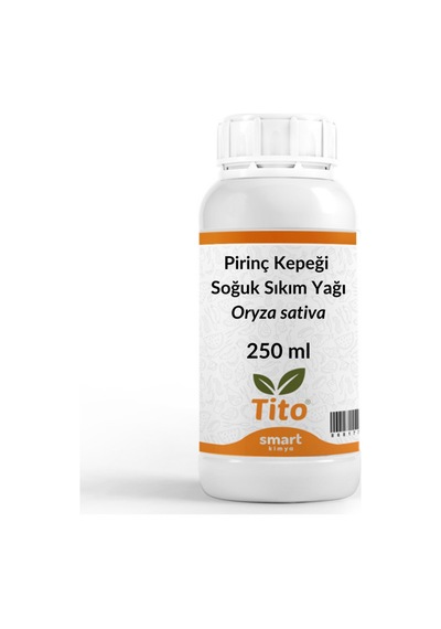 Tito Pirinç Kepeği Soğuk Sıkım Yağı Oryza Sativa 250 ML