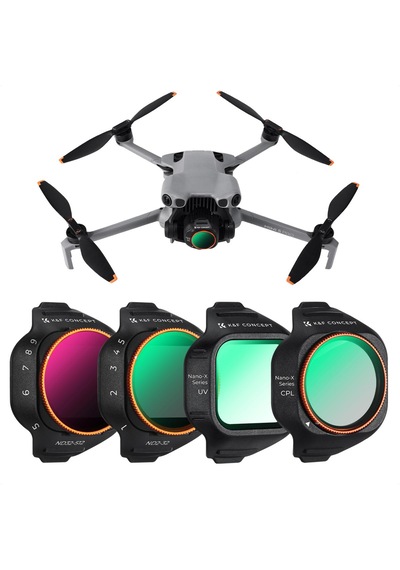 K&f Concept Djı Mini 5 Pro Uyumlu Cpl Vnd Uv 4'lü Filtre Seti