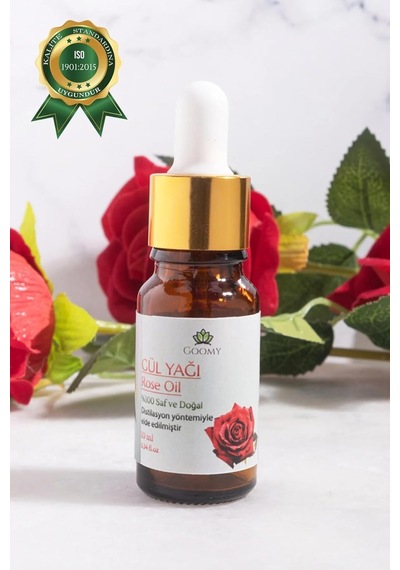 Tr Gommy Gül Yağı%100 Doğal Bitkisel Uçucu Yağ Rose Oil 10ml Diğer