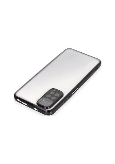 Xiaomi Redmi Note 11 Uyumlu Kılıf Lensli Silikon - Siyah