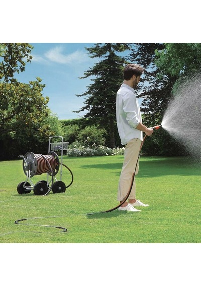 Hortum Makarası 4 Tekerli Jumbo 165mt 8900