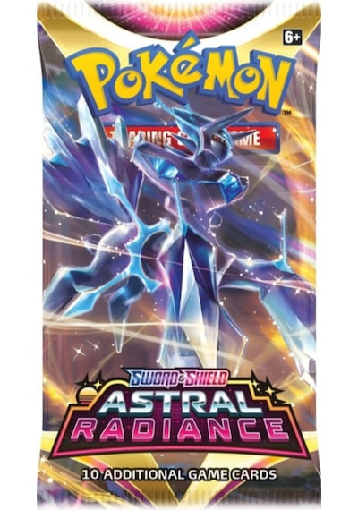Astral Radiance Tcg Pokemon Booster Kartları 50 Adet 5 Paket