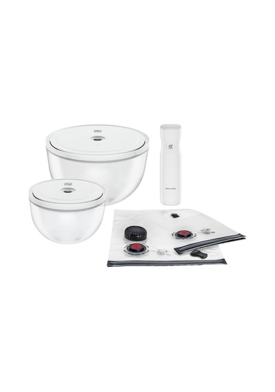 Zwıllıng Fresh & Save Bowls Vakumlu Saklama Kabı Başlangıç Seti, Cam, M/l, 9 Parça Diğer