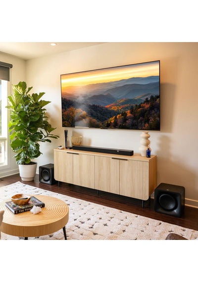Klipsch Flexus Sub 100 Kablosuz Bağlantılı, 10 İnç Sürücülü, Derin Bas Performanslı Subwoofer