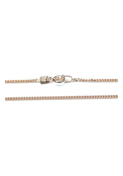 Omar Silver Unisex Gurmet 1,40 Mm Rose Gümüş Kolye Zincir Omr799
