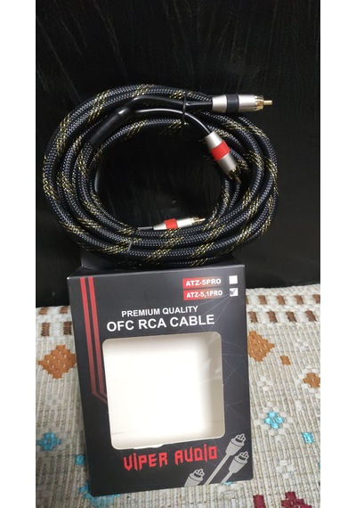 Viper Birinci Kalite Ofc Rca Kablo İzalasyonlu