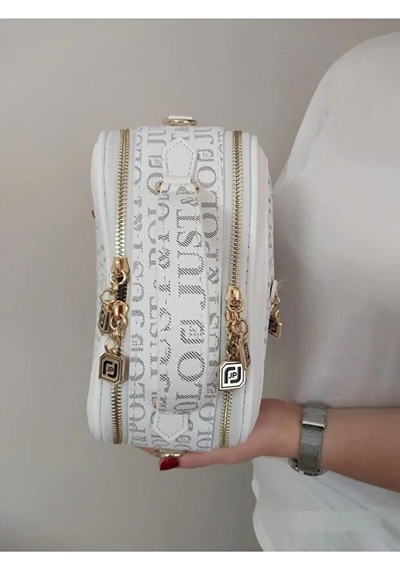 Just Polo Kadın Ayarlanabilir Askılı Günlük Lüks El & Omuz Çantası Ve Cüzdanı Kombin Shopper Beyaz
