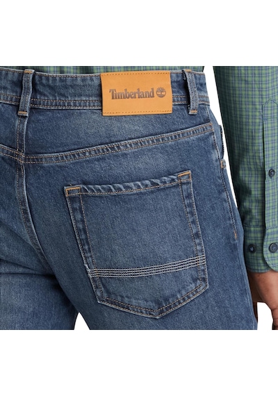 B0a6gkka111-r Timberland Sandown Denim Slim Erkek Pantolon Mavi B0a6gkka111-r
