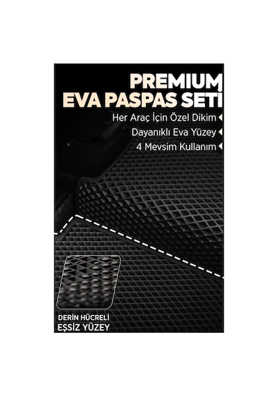 Volkswagen Polo 2018-2024 Premium Eva Akıllı Oto Paspas