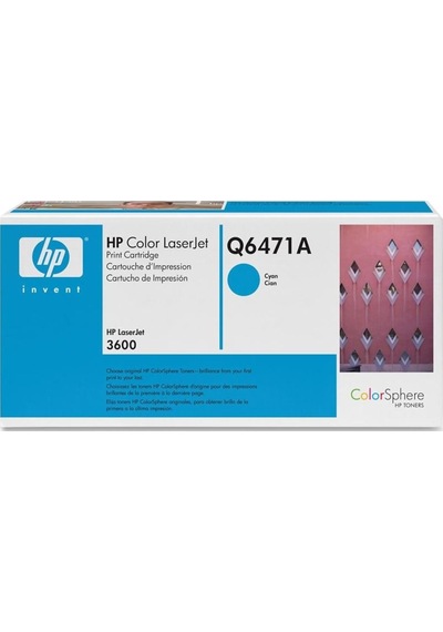 Hp Q6471A Mavi Toner