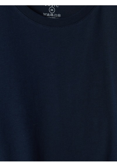 Lcwaıkıkı Classic Lacivert Regular Fit %100 Pamuk Erkek Tişört