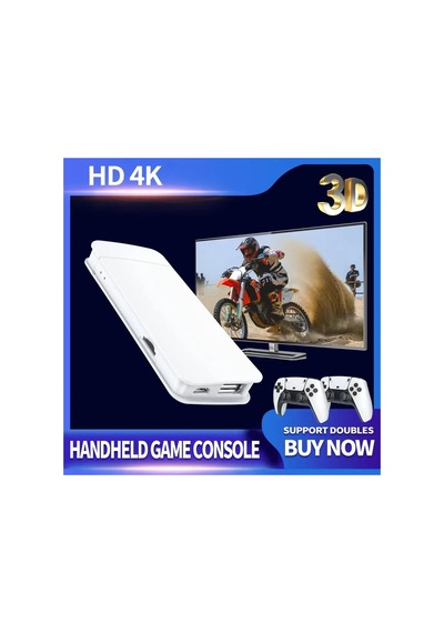 Hd 4k Oyun Konsolu 2.4ghz Tv Game Pad Wireless Oyun Kolu Çift Kol Tv Oyun Konsolu