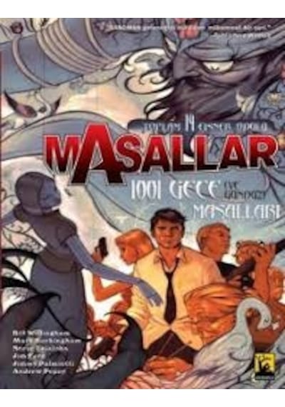 Masallar Cilt 7 1001 Gece (Vegündüz )Masalları - Bill Willingham - Arka Bahçe Yayıncılık