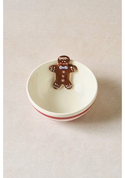 Karaca New Year Yılbaşı Jolly Gingerbread Çerezlik 11 X 6 Cm Kirmizi