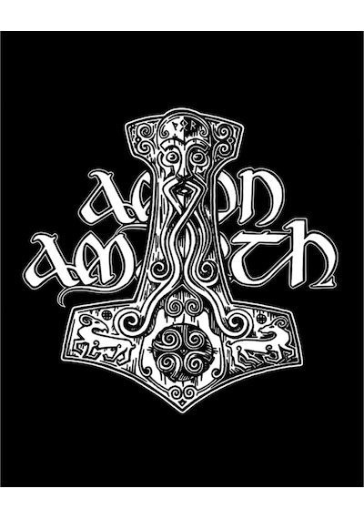 Zepplin Giyim Amon Amarth Thor Hammer Büyük Sırt Patch Yama