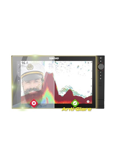 Simrad Fishfinder İçin Ipg Anti-glare Parlama Önleyici Mat Ekran Koruyucu Nss 4 16 Inch Chartplotter
