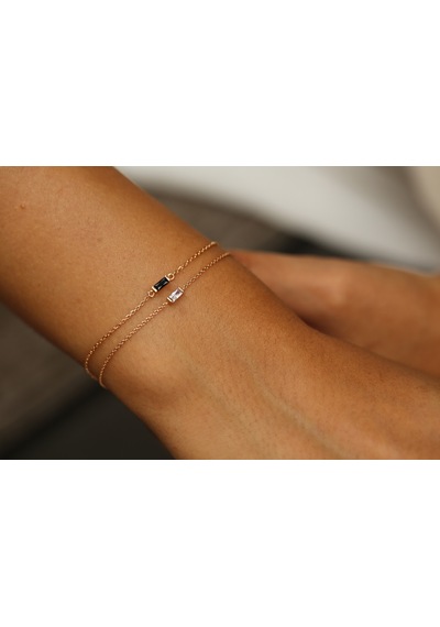 Reis Kuyumculuk T1568 Baget Swarovski Bilezik Altın Bilezik