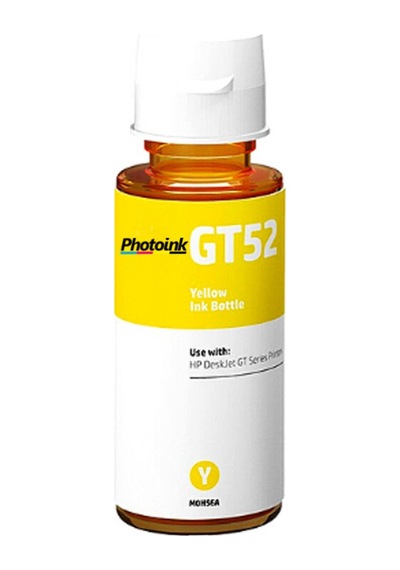 HP GT52 SARI MÜREKKEP ( M0H56AE ) PHOTOINK PLUS SARI Mürekkep -