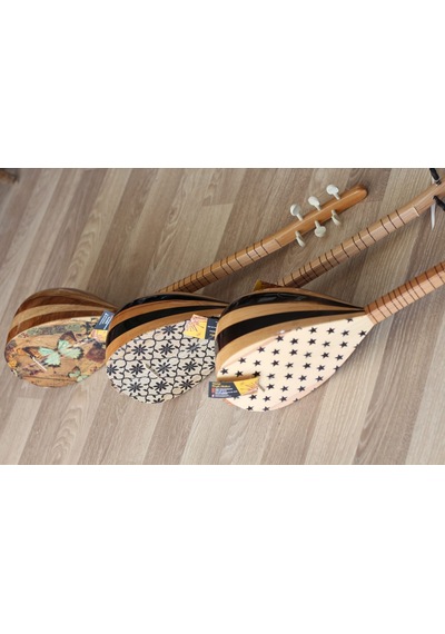 Cura Saz Kelebek Motif Kılıf
