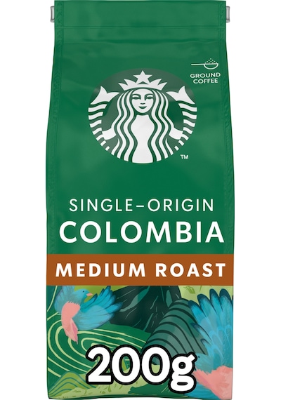 Starbucks Single Origin Colombia Öğütülmüş Kahve 3x200g Çekirdek Kahve