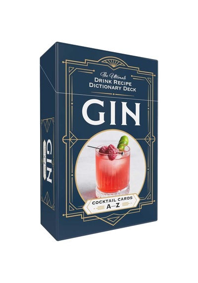 Gin Cocktail Cards A Z: The Ultimate Drink Recipe Dictionary Deck