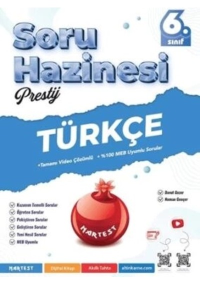 Nartest 6.sınıf Prestij Türkçe Soru Hazinesi