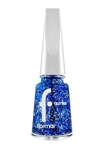 Yoğun Simli Şeffaf Oje - Glitter Nail Enamel - Gl07 Sapphire Shine - 8682536049832