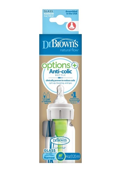 Dr.brown's Cam Dar Ağız Biberon Antikolik 120 Ml