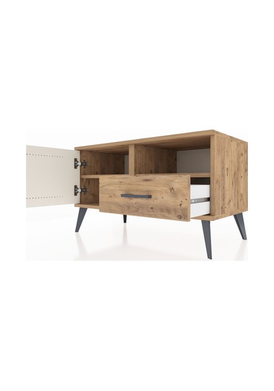 Hyperion Şifonyer 2 Raflı Tek Çekmeceli Tek Kapaklı 88x44x48 Çam-aytaşı/çam Aytaşı/çam Hyperion Şifonyer 2 Raflı Tek Çekmeceli Tek Kapaklı 88x44x48 Çam-aytaşı/çam Aytaşı/çam