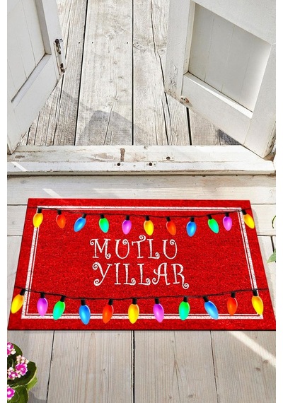 Tr Dekoratif Kapı Önü Paspas, Dış Mekan/ev İçi/banyo/mutfak/yatak Odası/giriş Paspasları Merry Christmas Diğer