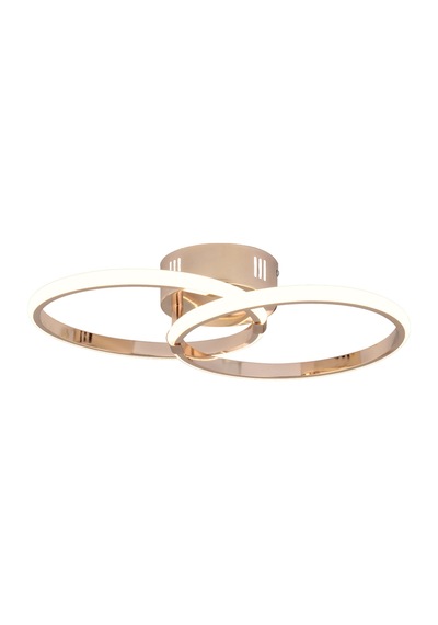 Pl 02 2 Model Gold 3 Renkli Salon Ve Oturma Odası İçin İdeal Alüminyum Avize, 45x10 Gold